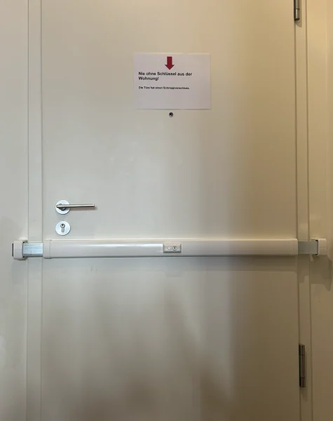 Panzerriegel Einbau 11