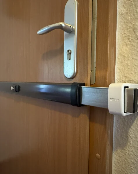 Panzerriegel Einbau 2