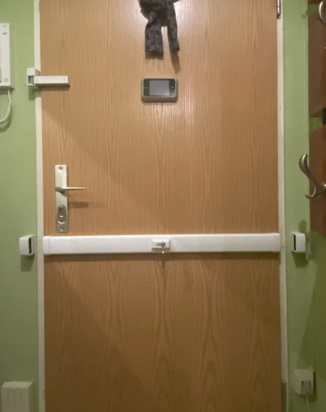 Panzerriegel Einbau 7