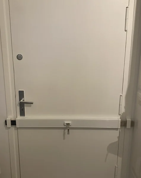 Panzerriegel Einbau 8