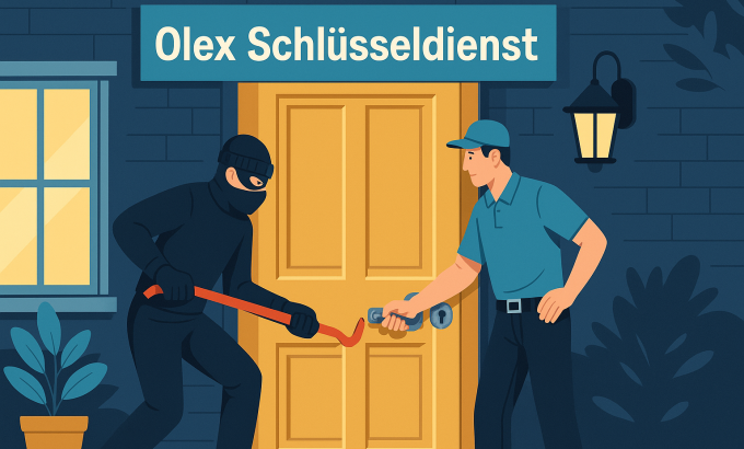 Was Einbrecher wirklich denken, wenn sie Ihre Tür sehen