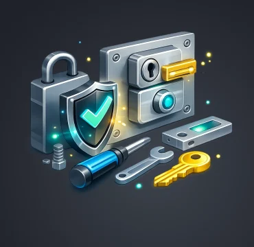 Zusatzschloss Montage